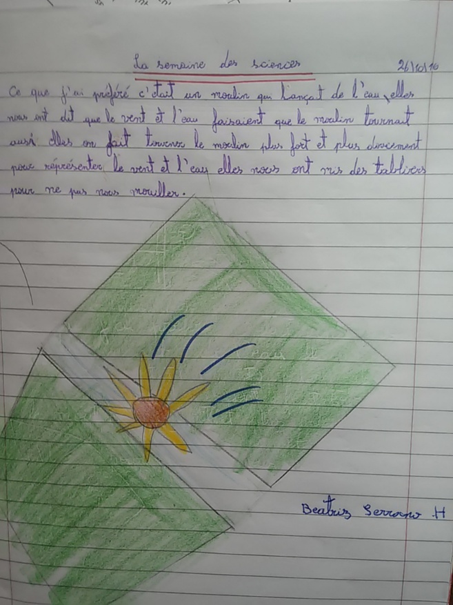 Les expériences...vues par les enfants Les expériences...vues par les enfants