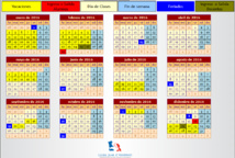 CALENDARIO ANUAL 2016