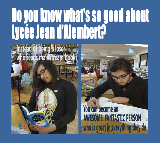 Welcome to Lycée Jean d'Alembert!