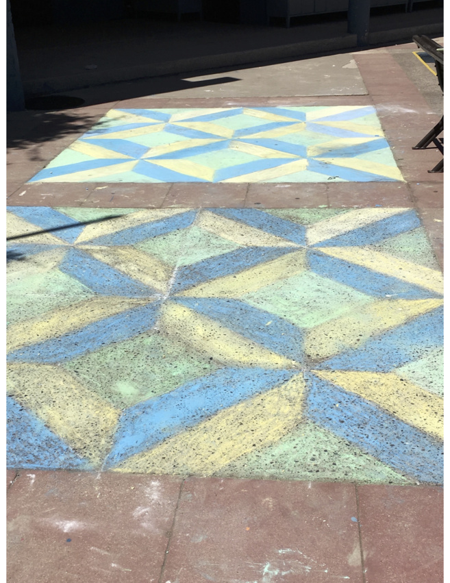 Géométrie dans la cour Géométrie dans la cour