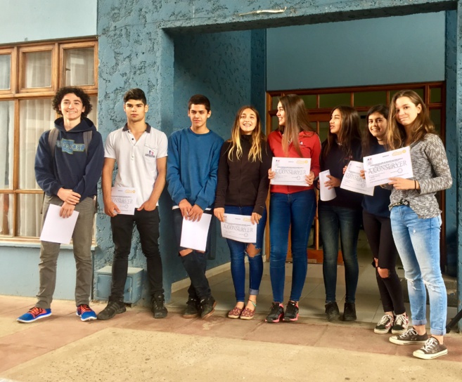 PREMIADOS AÑO 2016: CEREMONIA DE CLAUSURA COLLEGE Y LYCEE