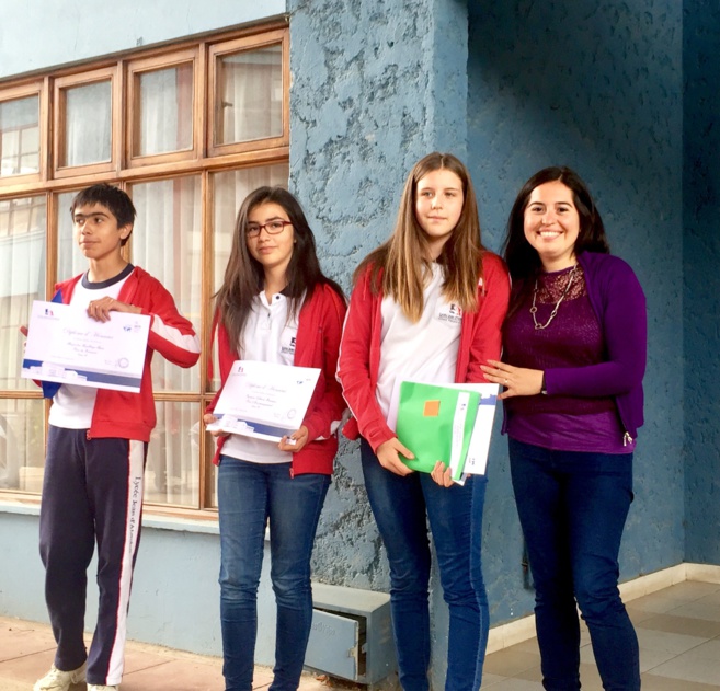 PREMIADOS AÑO 2016: CEREMONIA DE CLAUSURA COLLEGE Y LYCEE