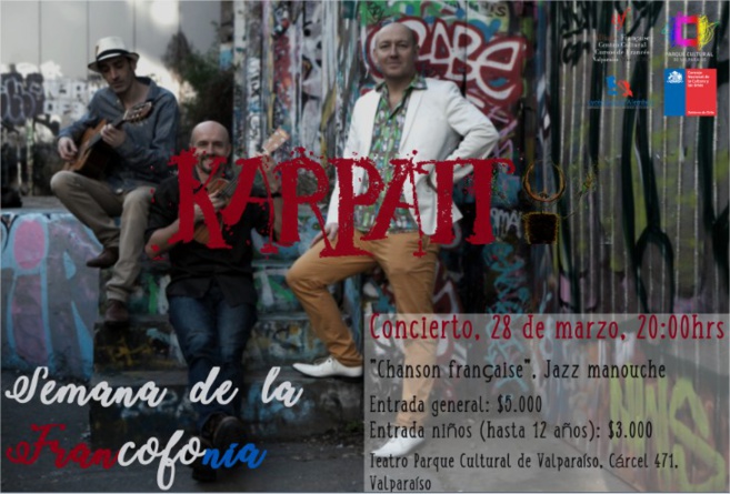 CONCERT DU GROUPE MUSICAL KARPATT AU LYCÉE JEAN D'ALEMBERT