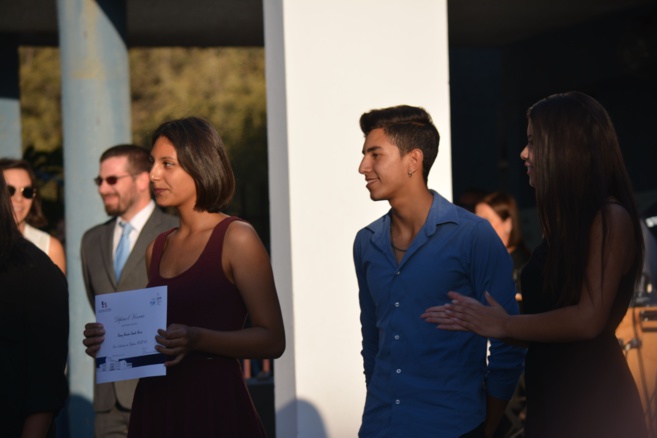 ASÍ FUE LA CEREMONIA DE ENTREGA DE DIPLOMAS: