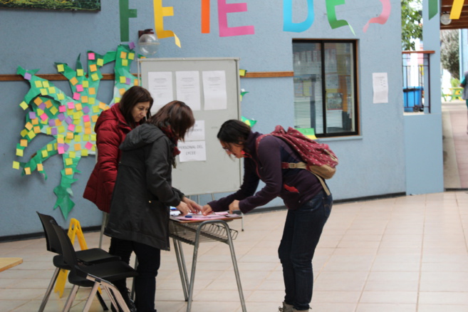 ESCRUTINO ELECCIONES REPRESENTANTES CONSEJOS DE ESTABLECIMIENTO Y ESCUELA