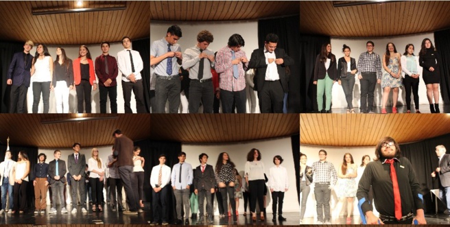 Reciben su piocha. Reciben su piocha.