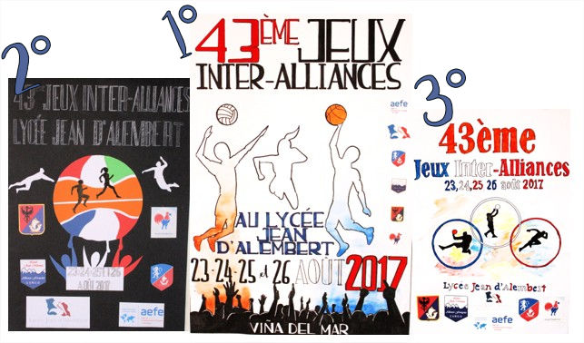 RESULTADOS CONCURSO DE AFICHES JUEGO INTER-ALIANZAS 2017 RESULTADOS CONCURSO DE AFICHES JUEGO INTER-ALIANZAS 2017