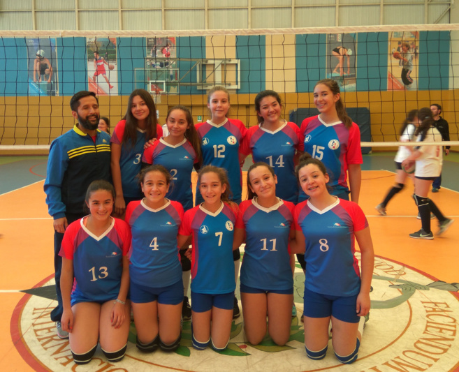 CAMPEONAS VOLEIBOL DAMAS SUB 14 - COPA SEK