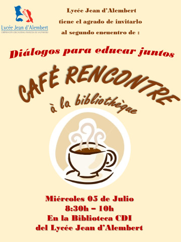 CAFÉ RENCONTRE "USOS DE LAS REDES SOCIALES" 