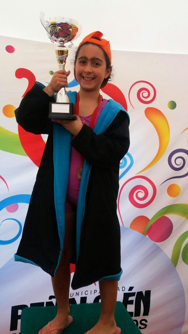 CAMPEONATO DE NATACIÓN - FELICIDADES PAULINA GONZÁLEZ SÁNCHEZ