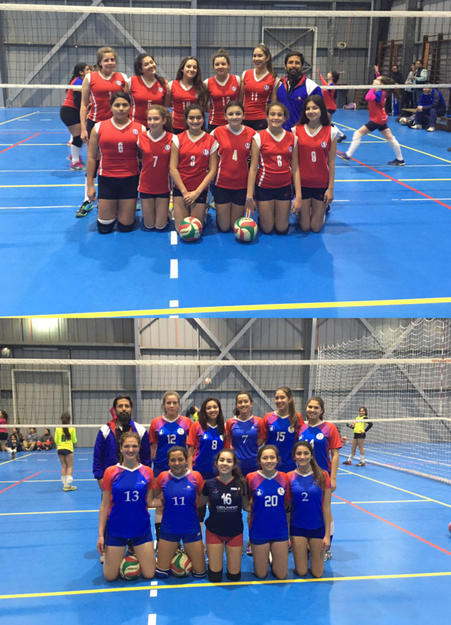 NUESTRAS ALUMNAS NOS ENORGULLECEN - TORNEO AMAS VOLEIBOL 