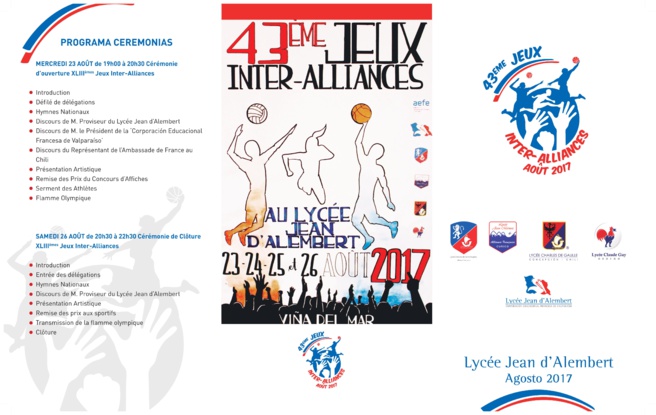 JUEGOS INTERALIANZAS 2017 - CEREMONIAS Y PROGRAMA DEPORTIVO
