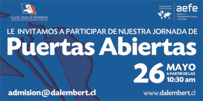 PUERTAS ABIERTAS 2018 - sábado 26 de mayo 