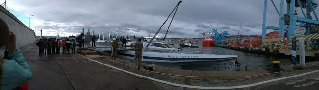 Les 5èmes sur l'eau pour parler pollution ! Les 5èmes sur l'eau pour parler pollution !