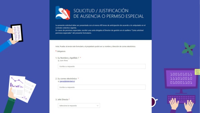 Solicitud de permiso ausencia