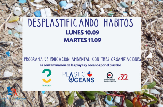 'DESPLASTIFICANDO HÁBITOS' los 10 y 11 de septiembre 2018 'DESPLASTIFICANDO HÁBITOS' los 10 y 11 de septiembre 2018