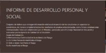 INFORME DE DESARROLLO PERSONAL