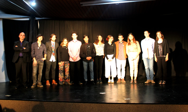 Pierre Puget (proviseur), les Terminales L et leur PP. Mariela Trujillo