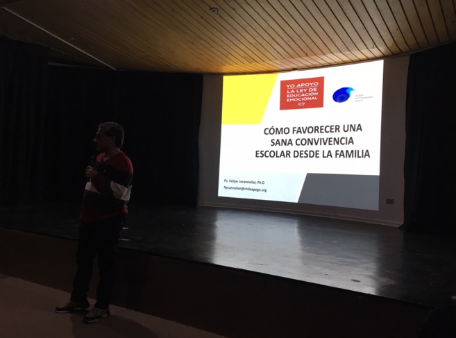 EXITOSA CHARLA DE FELIPE LECANNELIER - #CONVIVENCIAESCOLARLJDA