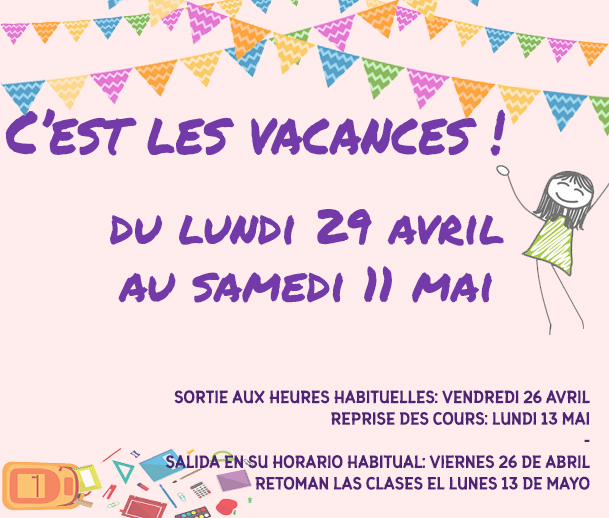 C'EST LES VACANCES !