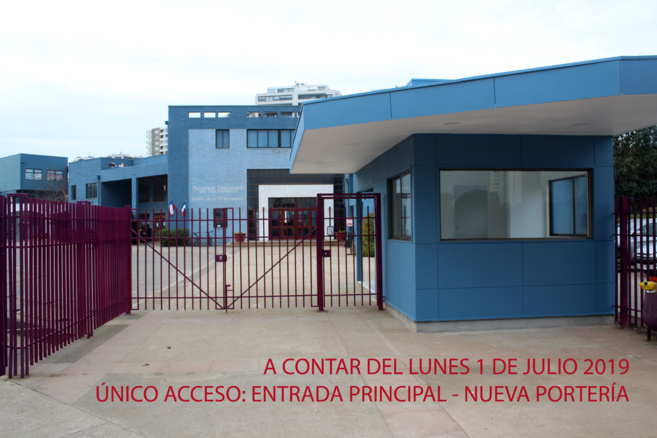 RÉOUVERTURE ACCÈS PRINCIPAL // REABRE EL ACCESO PRINCIPAL