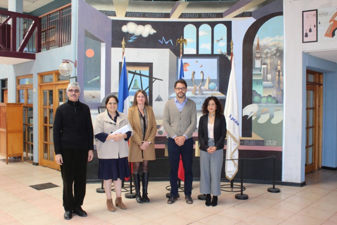 Visita de Christian Estrade, nuevo Consejero de Cooperación y Acción Cultural de la Embajada de Francia
