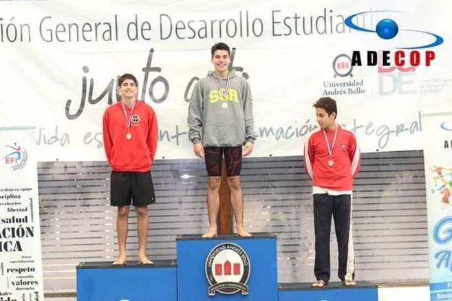 Vasco Vásquez Ramírez, en troisième position lors des championnats Adecop et Jeux scolaires Vasco Vásquez Ramírez, en troisième position lors des championnats Adecop et Jeux scolaires