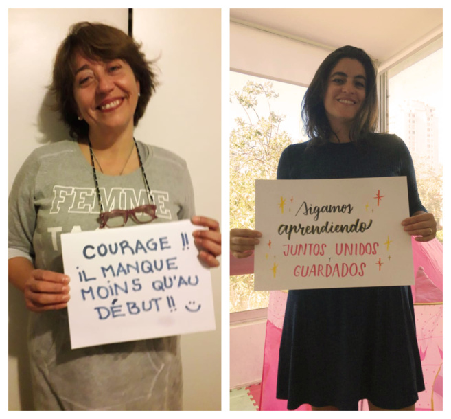 L'équipe pédagogique est avec vous!