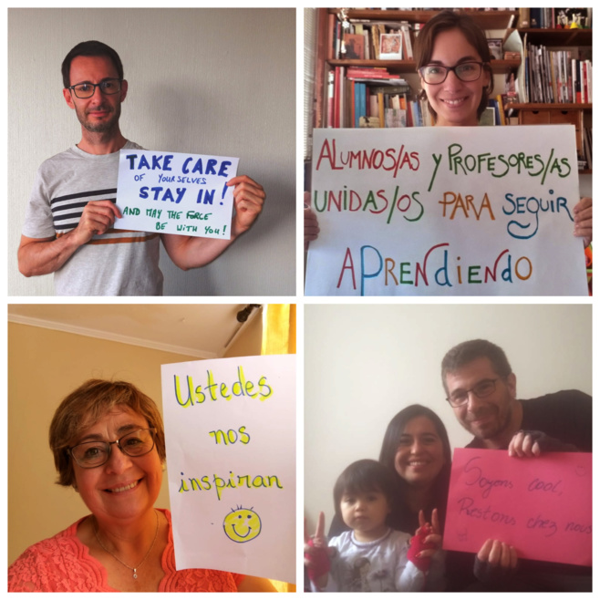 L'équipe pédagogique est avec vous! L'équipe pédagogique est avec vous!