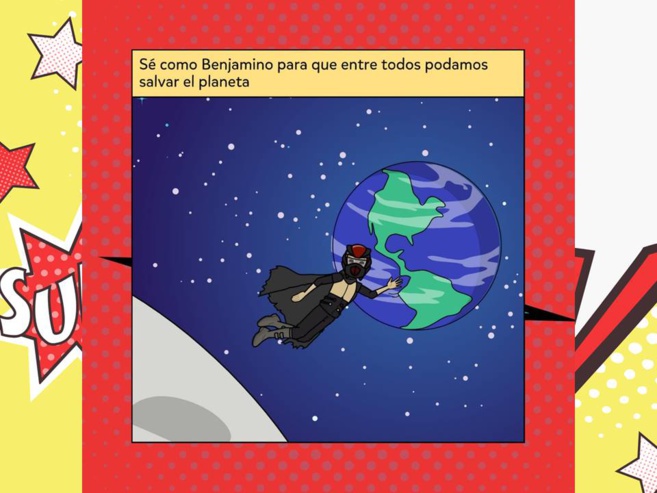 Comics Saluda física Comics Saluda física