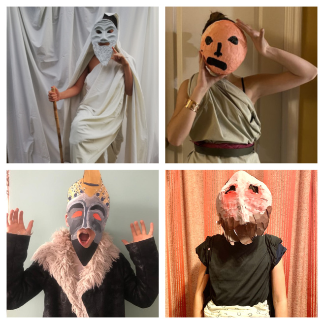 Los alumnos de 5ème y la Tragedia Griega Los alumnos de 5ème y la Tragedia Griega