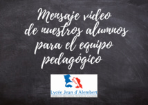 Les élèves s'adressent à l'équipe pédagogique Les élèves s'adressent à l'équipe pédagogique