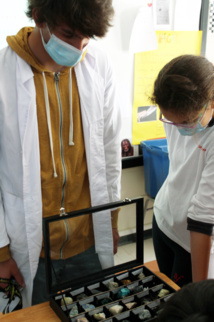 Ateliers scientifiques UNAB dans les classes de CM1A, CM1B, CM1C, CM1D et CM2A. Ateliers scientifiques UNAB dans les classes de CM1A, CM1B, CM1C, CM1D et CM2A.