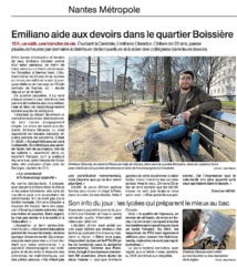 Ex-élève Emiliano Obrador sur Nantes Métropole Ex-élève Emiliano Obrador sur Nantes Métropole