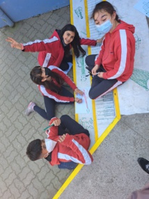 Projet "La Cour en couleurs" Projet "La Cour en couleurs"