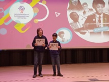 Raimundo Balic et Lucas Echeverria, CM2 D, obtiennent le premier Prix au concours d'éloquence ( FINALE ZONE AMERIQUES SUD) Ambassadeurs et Ambassadrices en Herbe 2023 Raimundo Balic et Lucas Echeverria, CM2 D, obtiennent le premier Prix au concours d'éloquence ( FINALE ZONE AMERIQUES SUD) Ambassadeurs et Ambassadrices en Herbe 2023