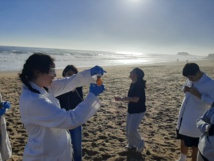 TP de Physique-Chimie à la plage