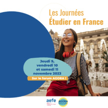 Les Journées “Étudier en France” avec la plateforme AGORA Monde Les Journées “Étudier en France” avec la plateforme AGORA Monde
