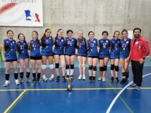 Championnes volley ADECOP Ascenso catégorie infantile