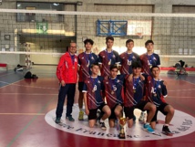 CHAMPIONS INVAINCUS DU TOURNOI DE VOLLEY-BALL MASCULIN DE L'ADECOP 2023