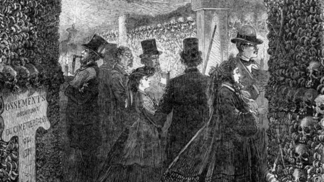 Catacombes de Paris : une visite dans les galeries de l'ossuaire Catacombes de Paris : une visite dans les galeries de l'ossuaire