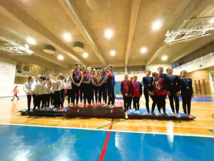 L'équipe de gymnastique artistique de la LJDA a été couronnée championne du tournoi ADECOP!
