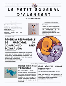 Journal scolaire 1er semestre
