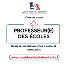 LJDA recrute Professeur(e) des Écoles