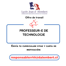LJDA recrute Professeur(e) de Technologie