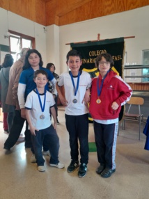 Tournoi des écheques ADECOP à Viña del Mar: LJDA gagne tous les 3 premier prix de sa catégorie!