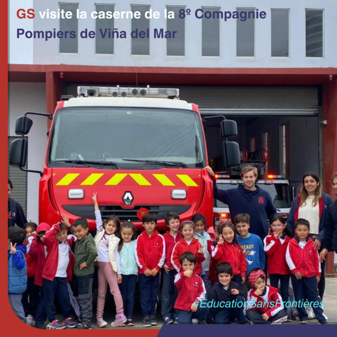 Visite de la caserne de la 8º compagnie de pompiers de Viña del Mar Visite de la caserne de la 8º compagnie de pompiers de Viña del Mar