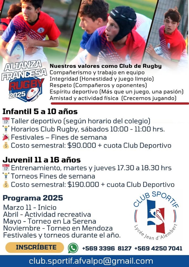 Rugby LJDA 2025