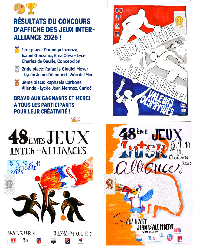 L’affiche officielle des Jeux Inter-Alliance 2025 !