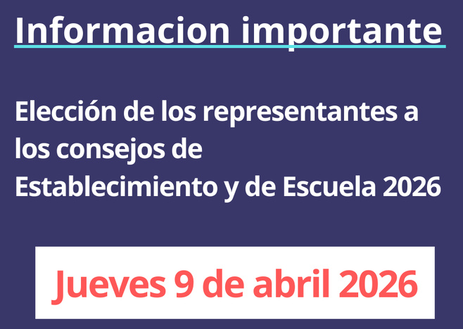 Conseil d’établissement et Conseil d’école 2026 Conseil d’établissement et Conseil d’école 2026